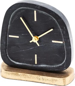 DEKORATÍVNE HODINY 107306 17X5X17CM ČIERNE