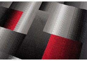 *Kusový koberec PP Frenk sivočervený 200x200cm