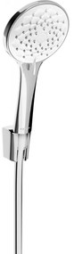 Mexen príslušenstvo - 1-bodový ručný sprchový set R-74, chróm/biela , 785745052-00