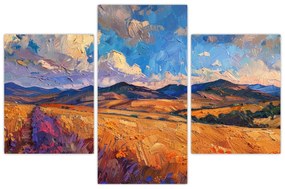 Obraz - Olejomaľba krajiny (90x60 cm)
