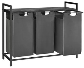 Kôš na bielizeň s policou BLH301G01