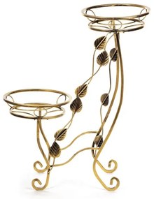 Stojan na kvety 70x50 cm zlatá