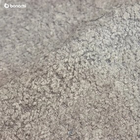 Sivá rozkladacia pohovka z textílie buklé 215 cm Patti – Bonami Selection