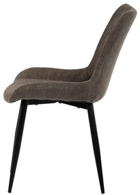 Autronic BONTEC Jedálenská stolička, hnedá, látka, DCL-218 BR2 Farba: Červená