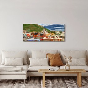 Obraz - Húsavík (120x50 cm)