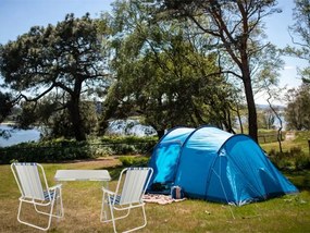 Verk 14414 Turistické skladacie kreslo modro-žlté