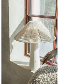 Béžová stolová lampa s textilným tienidlom (výška 50 cm) Favoro – Markslöjd