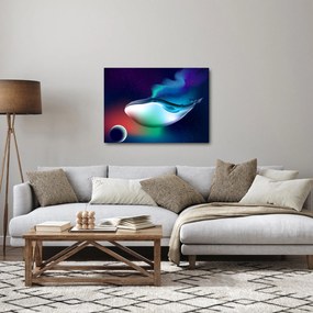 Obraz - Vesmírna veľryba (70x50 cm)