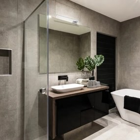 LED Kúpeľňové nástenné svietidlo SHINE LED/11W/230V 45 cm IP44 lesklý chróm