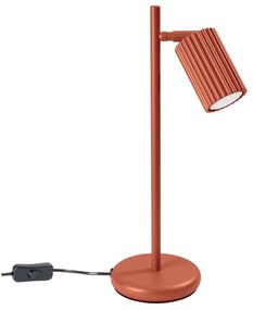 Stolová lampa v tehlovej farbe (výška 43 cm) Gleam – Sollux