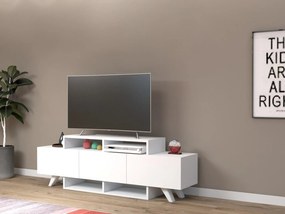 TV stolík/skrinka Duvabu (biela) . Vlastná spoľahlivá doprava až k Vám domov. 1095353