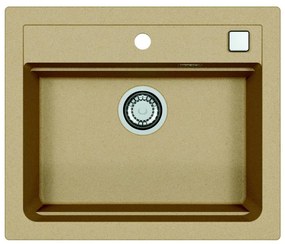 ALVEUS 1131994 - Kuchynský drez ATROX 59x50 cm granit/béžová