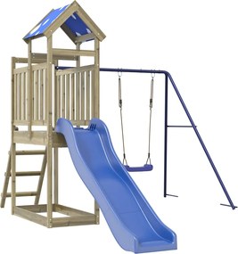 vidaXL Vonkajšia súprava na hranie impregnovaná borovica