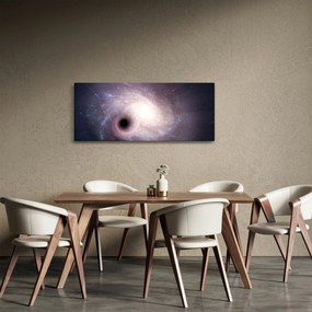 Obraz - Špirálna galaxia (120x50 cm)