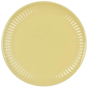 Žltý keramický tanier MYNTE LEMONADE 19,5 cm
