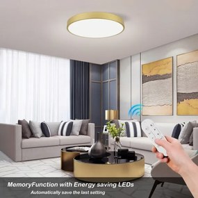 Immax NEO 07293L - LED+CCT stmievateľné stropné svietidlo SEMPLICI 60W/230V, priemer 60 cm + diaľkový ovládač