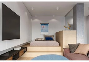 Biele stropné svietidlo Sollux Luigi