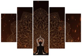 Obraz - Meditácia (150x105 cm)