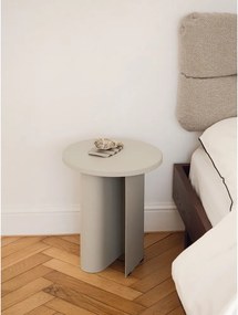 Kovový okrúhly odkladací stolík ø 35 cm Sato – noo.ma