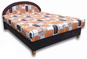 Manželská posteľ 160 cm Elvina N (s penovými matracmi). Vlastná spoľahlivá doprava až k Vám domov. 793003