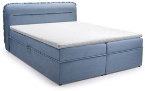 Manželská posteľ Corsa 180x200cm, modrá + matrace!