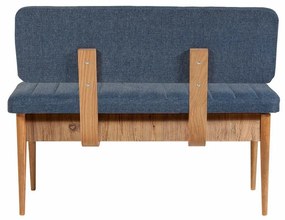 Lavica Vina Dark Blue and Atlanitc Pine