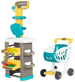 Smoby Detský supermarket s nákupným vozíkom (100367815)