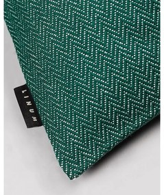Linum Obliečka na vankúš 50x50 SHEPARD deep emerald green