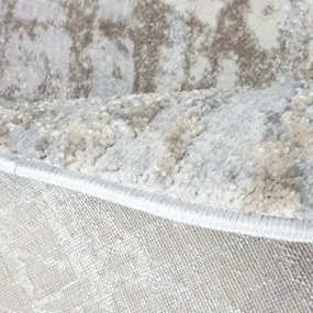 Koberec Bellavista 280-25 béžový  / sivý - kruh