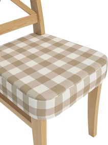 Sedák na stoličku Ingolf farba produktu béžová látka vzorované