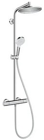 Sprchový systém Hansgrohe Crometta S na stěnu s termostatickou batériou chróm 27267000, 1 ks