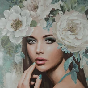 RUČNE MAĽOVANÝ OBRAZ 573A 80X120 CM