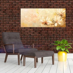 Obraz - Kvety (120x50 cm)