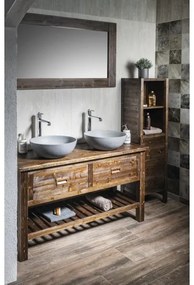 Sapho - Umývadlo na dosku FORMIGO pr. 39 cm betón/matná sivá