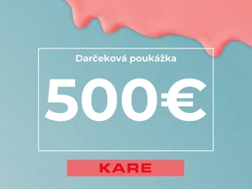 KARE Darčeková poukážka 500 EUR