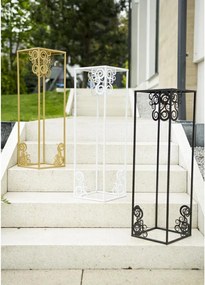 STOJAN NA KVETINÁČ FRAME 80X24X24 CM ČIERNA