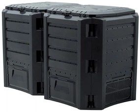Bestent Kompostér 800L Black MODULE COMPOGREEN