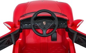 Ramiz Porsche 911 Carrera elektrické autíčko pre deti červené