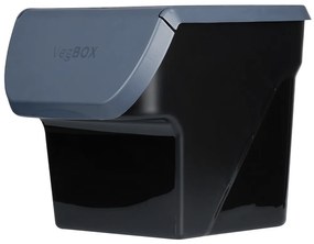 VILDE Úložný box na zemiaky a cibuľu s vetraním, VEGBOX sivý (14l - 10kg zemiakov)