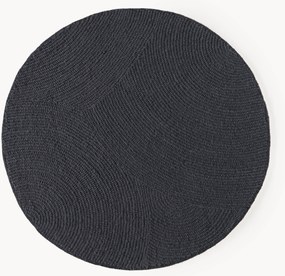 Ručne tuftovaný okrúhly vlnený koberec Eleni