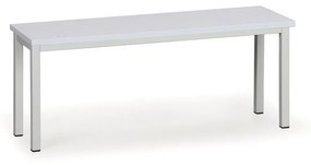 Šatníková lavica, sedák - lamino, dĺžka 1000 mm, sivá