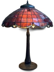 Lampa do obývačky Tiffany Alloy kolekcia RUBY intim Ø51*72