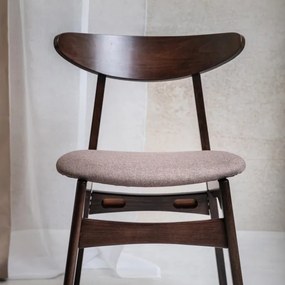 Jedálenská stolička EROSO tmavohnedá 711930