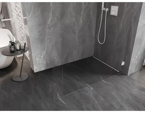 Mexen Lunar sprchová stena pravá 150 x 200 cm, 8mm číre sklo, biela, 830-150-000-20-00-P