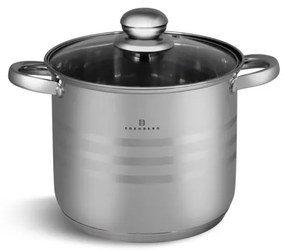 6 kusová sada hrncov MaxiHome- matná sivá