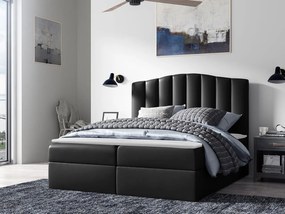 Kontinentálna posteľ Beatriz, Rozmer postele: 120x200, Dostupné poťahy: ekokoža Soft 017 (biela)