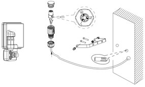 Eglo 97462 - LED Reflektor so senzorom FAEDO 3 LED/30W/230V