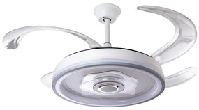LED Stmievateľný stropný ventilátor LED/70W/230V + diaľkové ovládanie