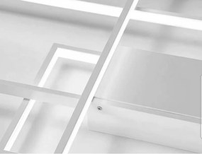 Toolight - LED stropné svietidlo + diaľkové ovládanie APP385-CP, chrómová, OSW-07860