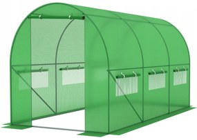 Záhradný fóliovník - 2x3x2 m (zelený)
